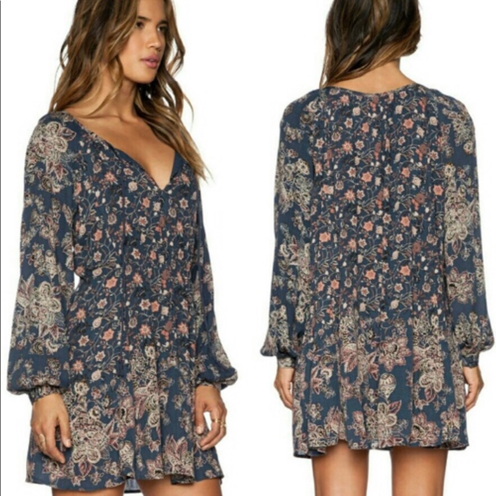 Free People Lucky Loosie Swing Dress